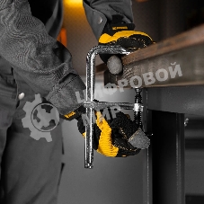 Струбцина Denzel F-образная, 80x200 мм, кованая