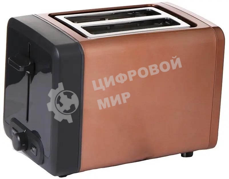 Тостер Bosch TAT4P429 медь, 970 Вт, 2 слота