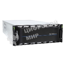 Сетевой накопитель Infortrend CS 2060D-J 4U/60bay, scale-out NAS, dual nodes subsystem including 2x4 Core CPU, 128Gb (8x16Gb), 8x10GbE(SFP+), 4x12Gb/s SAS EXP. Ports, 2x(PSU+FAN), 2x(SuperCap.+flash), 60 x 3.5