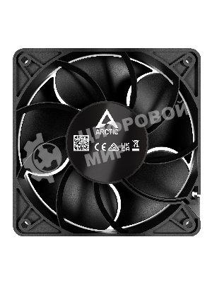 Комплект вентиляторов для корпуса Arctic S12038-4K 3 Pack черный, 120 мм, 4000 об/мин, 4 pin