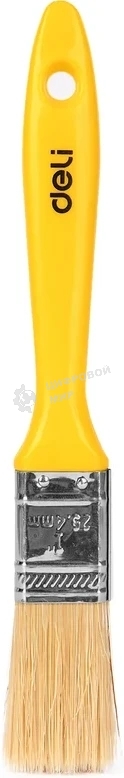 Кисть малярная Deli DL509111 с пластиковой ручкой 25 мм, натуральная щетина