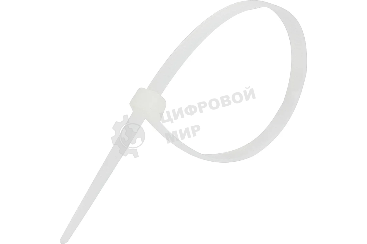 Стяжки Cablexpert NYT-400x7.6 пластиковые 400 мм х 7.6 мм, белые (100 шт.)