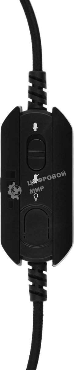 Гарнитура проводная с микрофоном A4Tech Bloody G570 черный/серый 2м мониторные USB оголовье (G570 USB/BLACK + GREY)