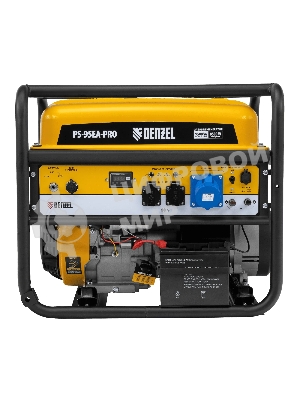 Электрогенератор бензиновый Denzel PS-95EA-PRO, 9.5 кВт, 97 дБ, 94 кг