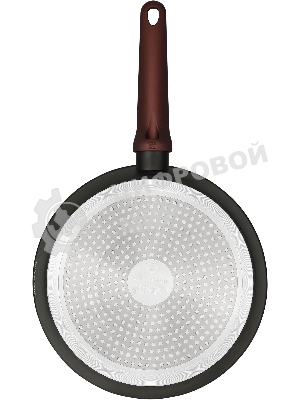 Сковорода Rondell Bojole RDA-2025 круглая 28см покрытие: Xylan Plus ручка несъемная (без крышки) черный