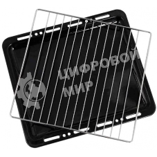 Плита комбинированная Flama RK 2211 белый, конфорок 4 шт, духовка 50 л, 50 см x 85 см x 60 см