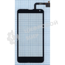 Сенсорное стекло (тачскрин) для Fly IQ4514 EVO Tech 4, черное