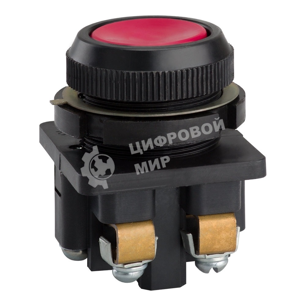 Выключатель кнопочный КЕ 011 У3 исп.2 красн. КЭАЗ 264479