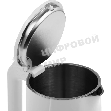 Чайник электрический Centek CT-0005 2200 Вт, 1.7 л, белый