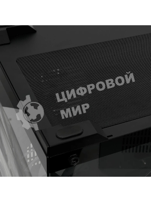 Компьютерный корпус HSPD F330, Panoramic Mini-tower, черный, TG, 0.5 SPCC, 3x120мм ARGB mATX, mITX 160/400/200мм 1x2.5