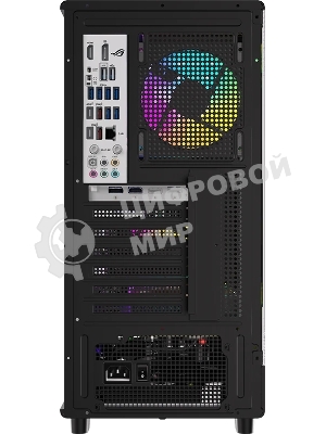 Компьютерный корпус Formula V Line MANA Dynamic Black AR, ATX, TYPE-C*1, USB3.0*2, FRONT 3x120мм ARGB, REAR 1x120мм ARGB