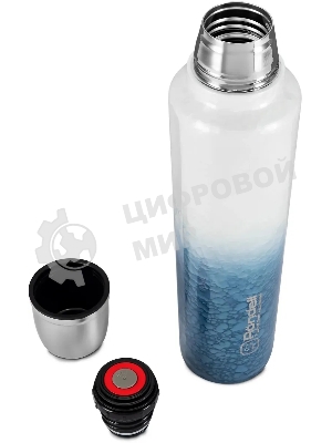 Термос для напитков Rondell Nubes RDS-1970 1 л. серый, картонная коробка