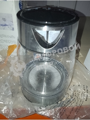 (Б/У) Чайник ZELMER ZCK8011 GLASS/INOX [Cм.описание!]