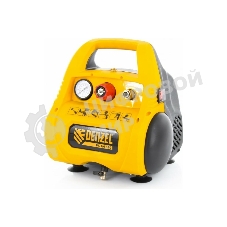 Компрессор поршневой Denzel РС 1/6-180 безмасляный, 1100 Вт, 180л/мин, 8 бар