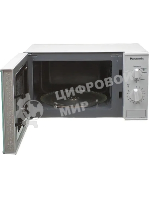 Микроволновая печь Panasonic NN-SM221WZPE белый, 20 л, 800 Вт, переключатели - поворотный механизм