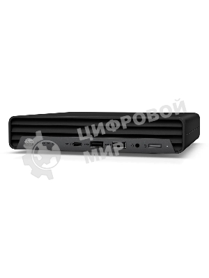 Мини ПК HP ProDesk 400 G9 Mini i3 13100T (2.5) 8Gb SSD 256Gb UHDG 730 Free DOS GbitEth WiFi BT 90W мышь клавиатура черный (935X8EA)