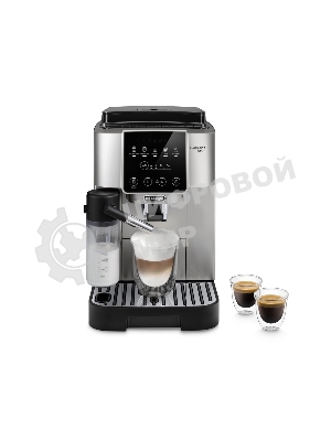 Кофемашина автоматическая DeLonghi ECAM220.80.SB серебристый, исп. кофе - молотый/зерновой, 1.8 л, 1450 Вт, 15 Бар.
