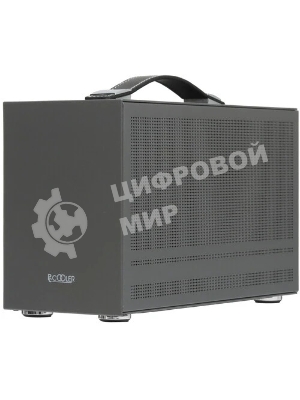 Компьютерный корпус без блока питания PCCooler I100 PRO MESH GY, Mesh Compact, серый, SPCC, no fans ITX 60/300/SFX PSU support; 1x2.5