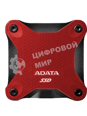 Внешний SSD ADATA SD620, 512Gb, USB 3.2 Gen 2 Type-A, R/W 520/460, красный