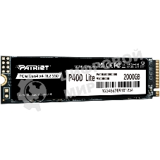 Накопитель SSD Patriot PCIe 4.0 x4 2Tb P400LP2KGM28H P400 Lite M.2 2280