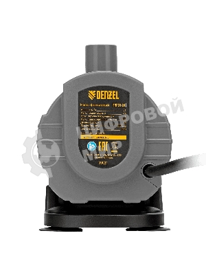 Насос фонтанный Denzel FNP31-24 31 Вт, подъем 2,4 м, 1500 л/ч, колокольчик/2 каскада/гейзер