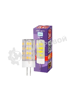 Лампа светодиодная JazzWay PLED-G4 5Вт капсульная 4000К белый G4 400лм 175-240В