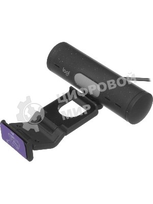Веб-камера Logitech Brio 500 1920x1080, 30 кадр/с, USB Type-C, микрофон (2 шт, шумоподавление), автоматическая фокусировка, автоосвещение, универсальное крепление