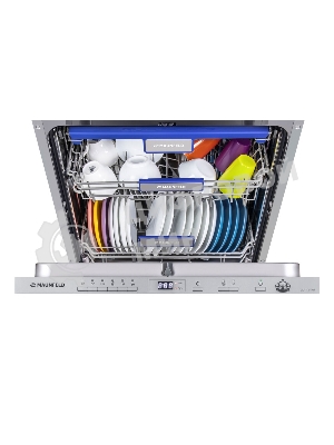 Встраиваемая посудомоечная машина Maunfeld MLP-12PRO, серебристый, 59.8 см, 14 компл., 47 дБ, класс A+++