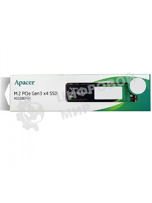 Накопитель SSD Apacer 1Tb, M.2 2280 AS2280P4X, PCIe 3.0 x4, NVMe, R/W 2100/1700