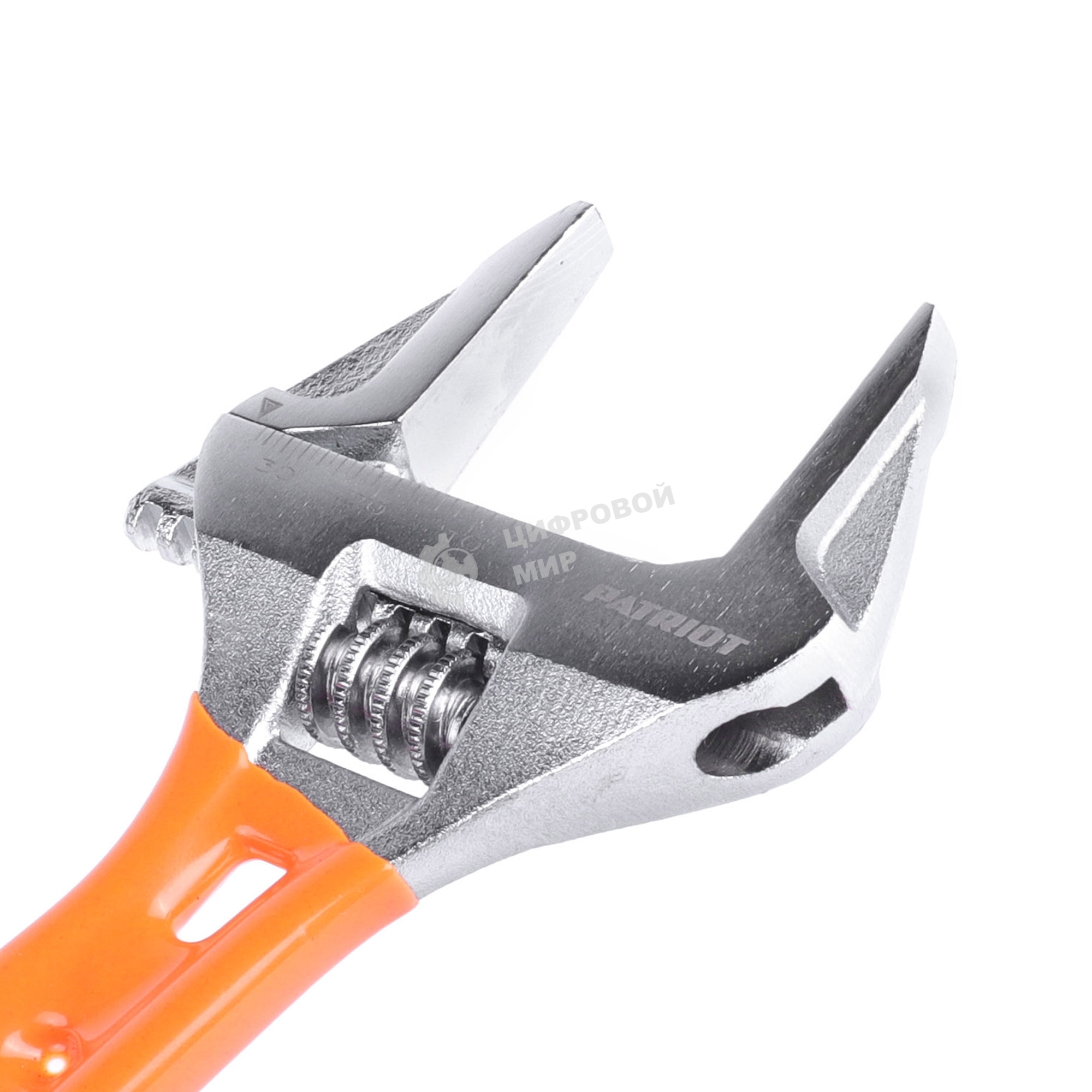 Ключ разводной Patriot SAW 115, Cr-V, тонкие губки, укороченная рукоять, 115 мм, зев 24 мм