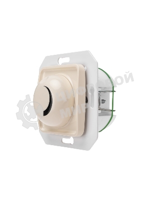 Светорегулятор Kranz DEA 300Вт с/у мех. бежевый (1/10/100)