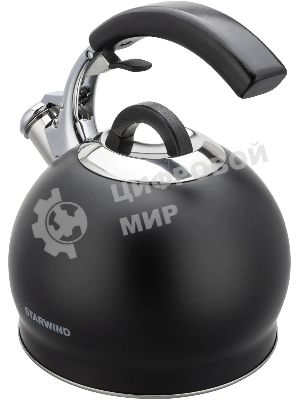 Чайник для плиты металлический Starwind Chef Concept 3 л. черный (SW-CH1510)