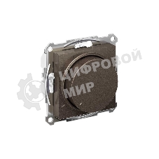 Светорегулятор (диммер) SE AtlasDesign Мокко, повор-нажим, LED, RC, 400 Вт, мех.