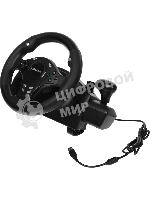 Игровой руль DEFENDER (64067) Rager черн,PC/PS/Xbox/Switch,педали