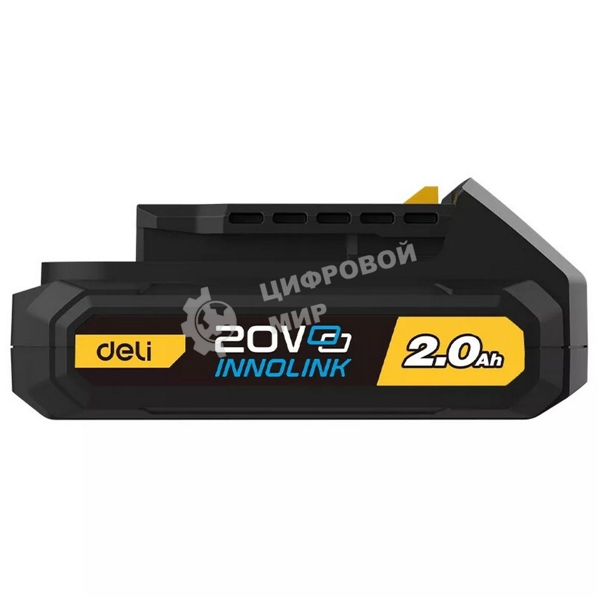 Аккумулятор Deli DL-DC20A2 (2А*ч, 20В, Li-ion)