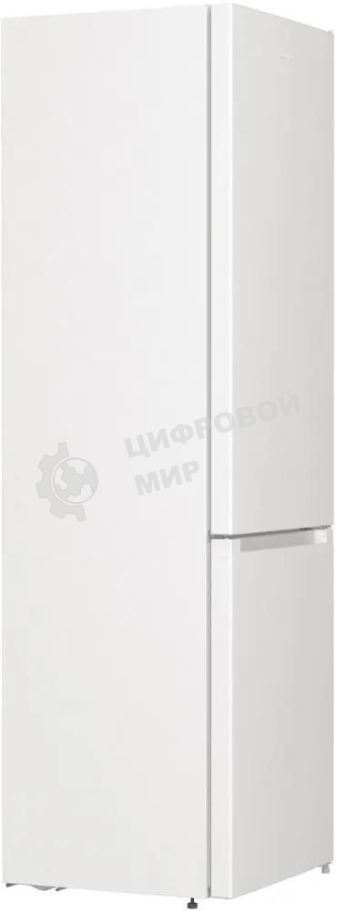 Холодильник Gorenje NRK6201PW4 белый двухкамерный 235/96л морозилка снизу