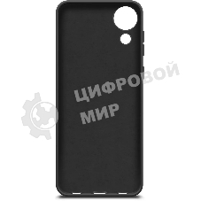 Чехол (клип-кейс) BoraSCO Microfiber Case для Samsung Galaxy A03 Core черный