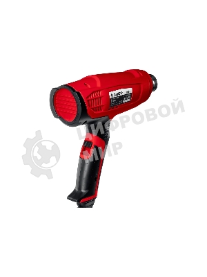 Фен технический Зубр ФТ-2000насадки 3 шт, 2 режима: 350/650град, 350/550л/мин, 2000Вт