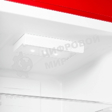 Холодильник Maunfeld MFF186NFRR красный двухкамерный 181/71л морозилка снизу, No Frost