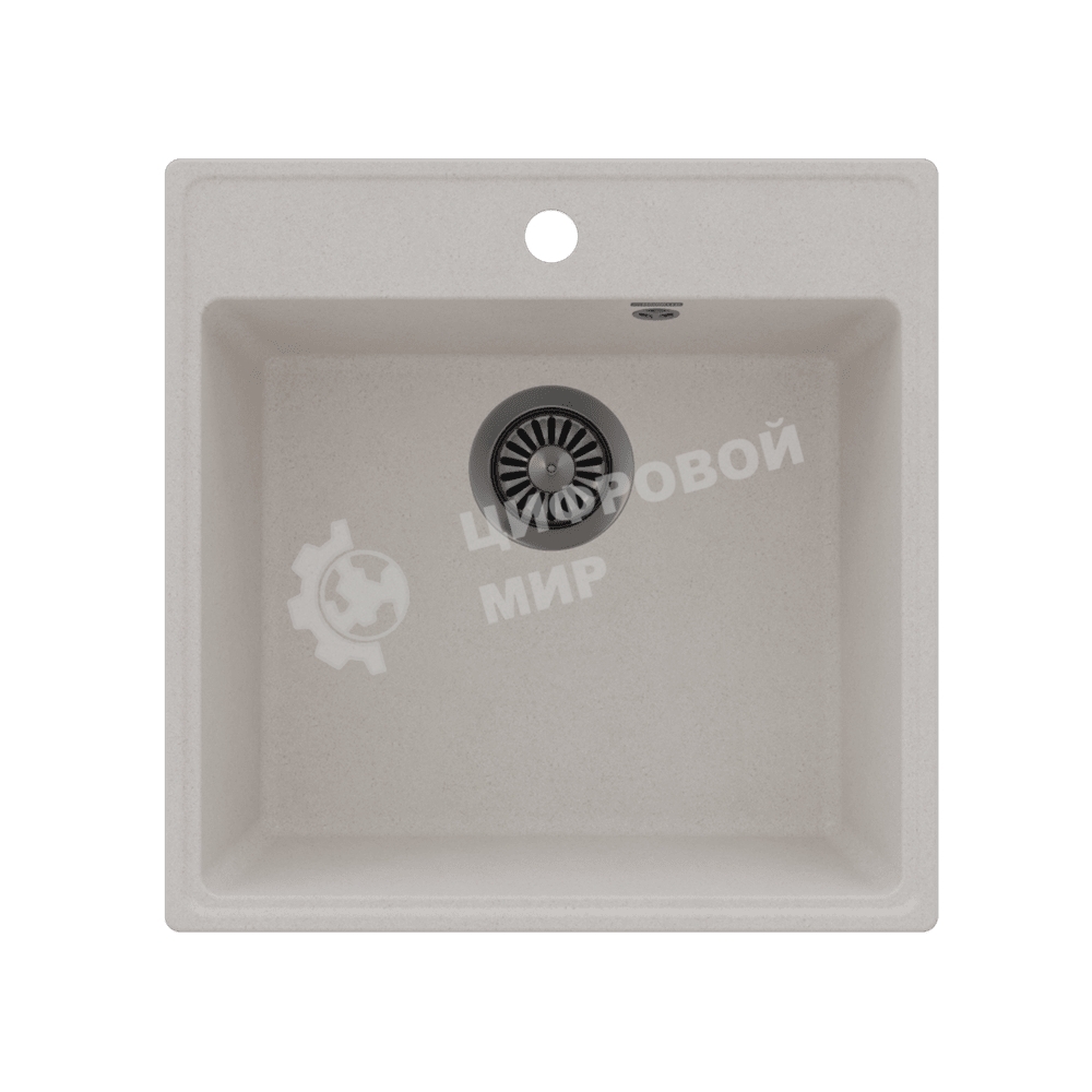 Кухонная мойка Maunfeld Perla 505 MFQS-505W кремовый