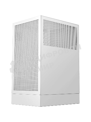 Компьютерный корпус Deepcool CH170 DIGITAL белый без БП mATX 1x120мм 1xUSB 2.0 1xUSB 3.0 audio bott PSU