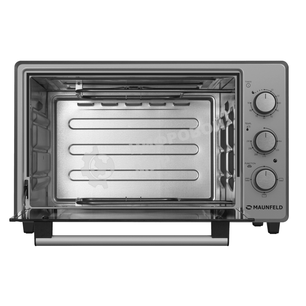 Мини-печь Maunfeld MMO-373MGR01 серый, 37 л, 1400 Вт