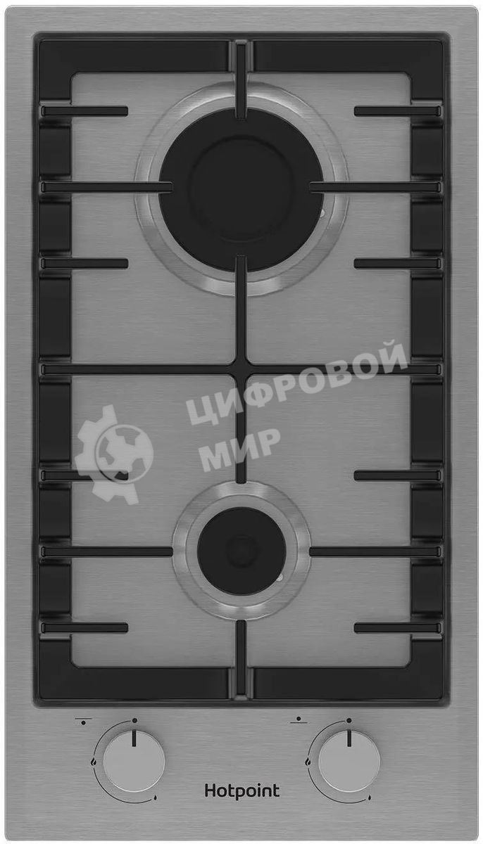 Газовая варочная панель Hotpoint HGMT 321 IX, независимая, нержавеющая сталь