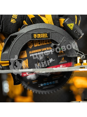 Пильный диск по алюминию Denzel ф185 х 20 мм, 64 зубьев