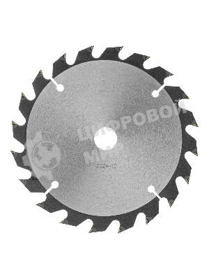 Пильный диск по дереву Denzel ф165 х 20 мм, 20 зубьев