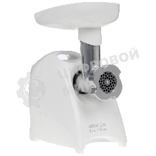 Мясорубка электрическая Аксион М41.03 белый, 1700 Вт, 2.0 кг/мин, реверс, защита от перегрузки, насадки - 8