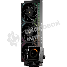 Система водяного охлаждения Thermalright Peerless Vision 360 UB Soc-AM5/AM4/1200/1700/1851 черный 4-pin 28.1dB Al Ret (P-VISION-UB-360-BL-ARGB)