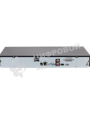 Видеорегистратор IP Dahua 8-канальный 4K и H.265+. Входящий поток до 160 Мбит/с; сжатие: H.265+, H.265, H.264+, H.264; разрешение записи до 12Мп; накопители: 2 SATA III до 20Тбайт; воспроизведение: 8кн