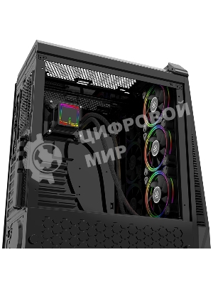 Система жидкостного охлаждения Alseye H360-4.0 черный, 120 мм, алюминий, 2000 об/мин, 35.2 дБ, 4 pin, 210 Вт