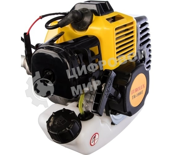 Бензиновый триммер Eurolux TR-1000T 70/2/15 2-х такт,1 кВт, ширина 255мм, бак 700мл, 7 кг